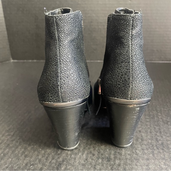 Dolce Vita Black Ankle Boots 5.5M - Picture 3 of 12